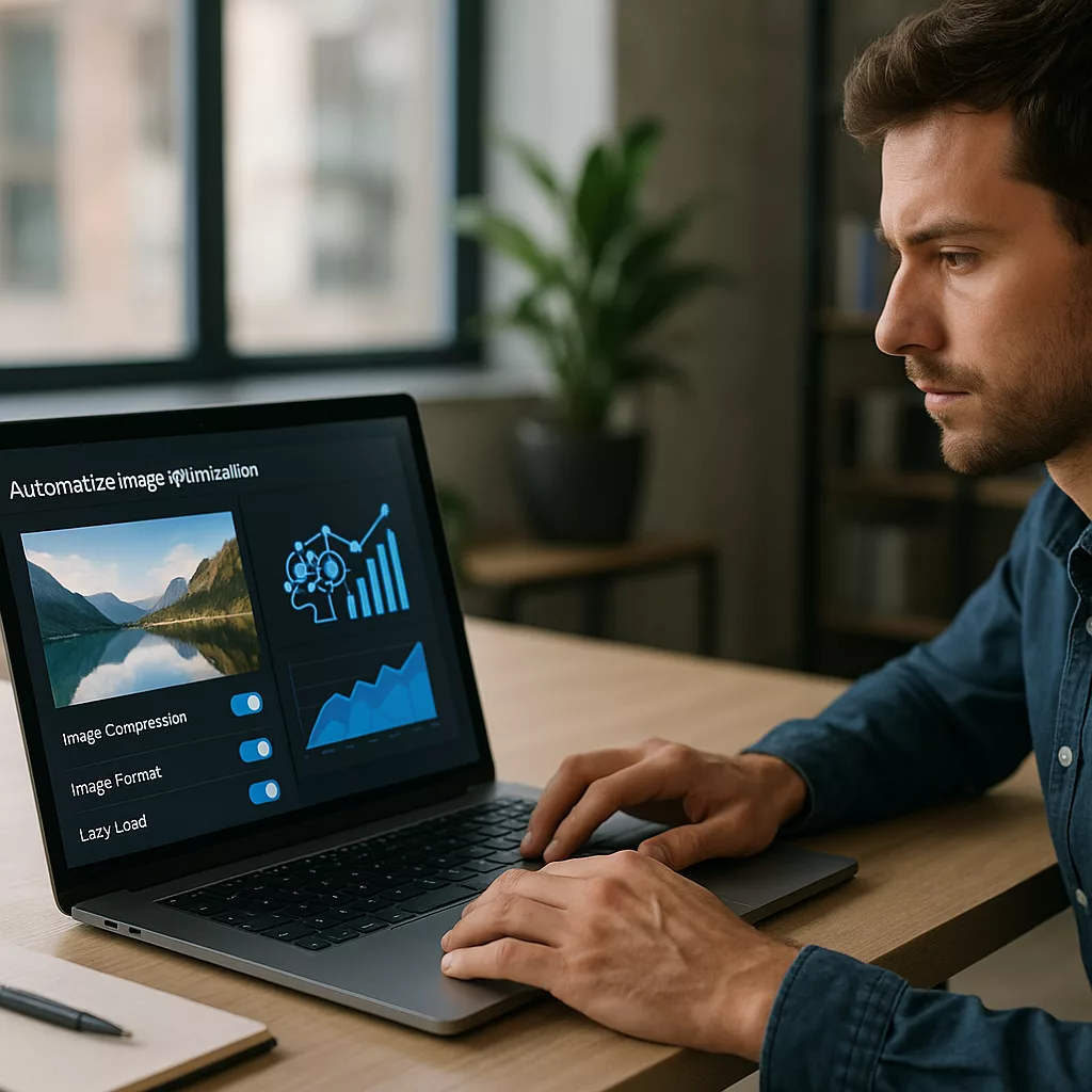 Automatiser l’optimisation d’images : compression, formats, lazyload