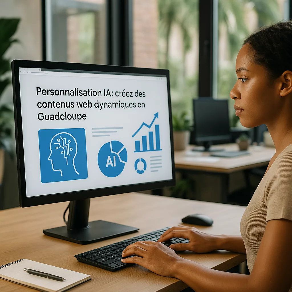 Personnalisation IA : créez des contenus web dynamiques en Guadeloupe