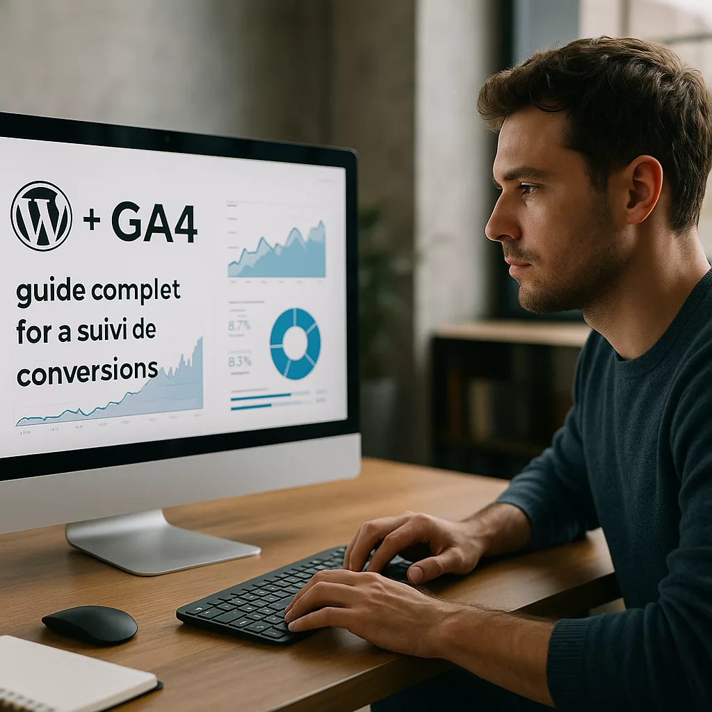 GA4 sur WordPress : guide complet pour un suivi de conversions propre