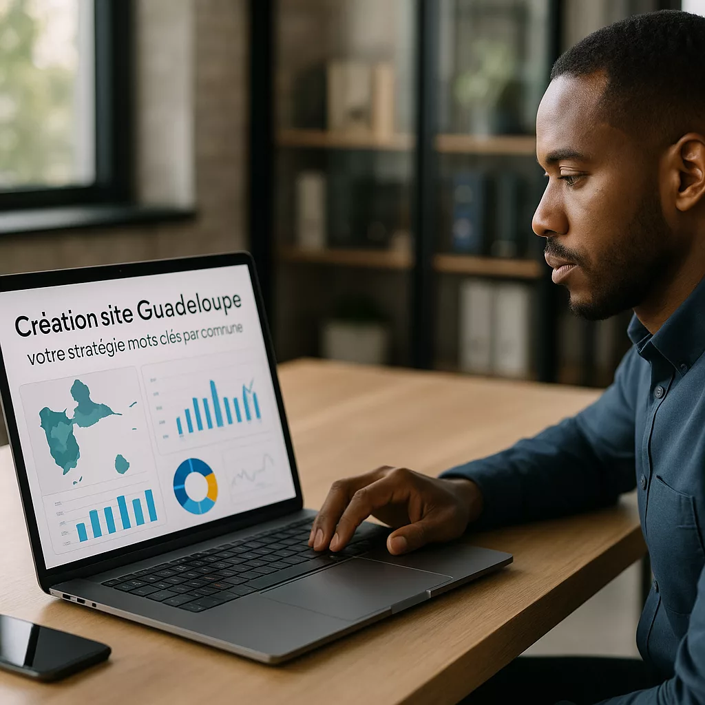 Création site web en Guadeloupe : votre stratégie mots-clés par commune