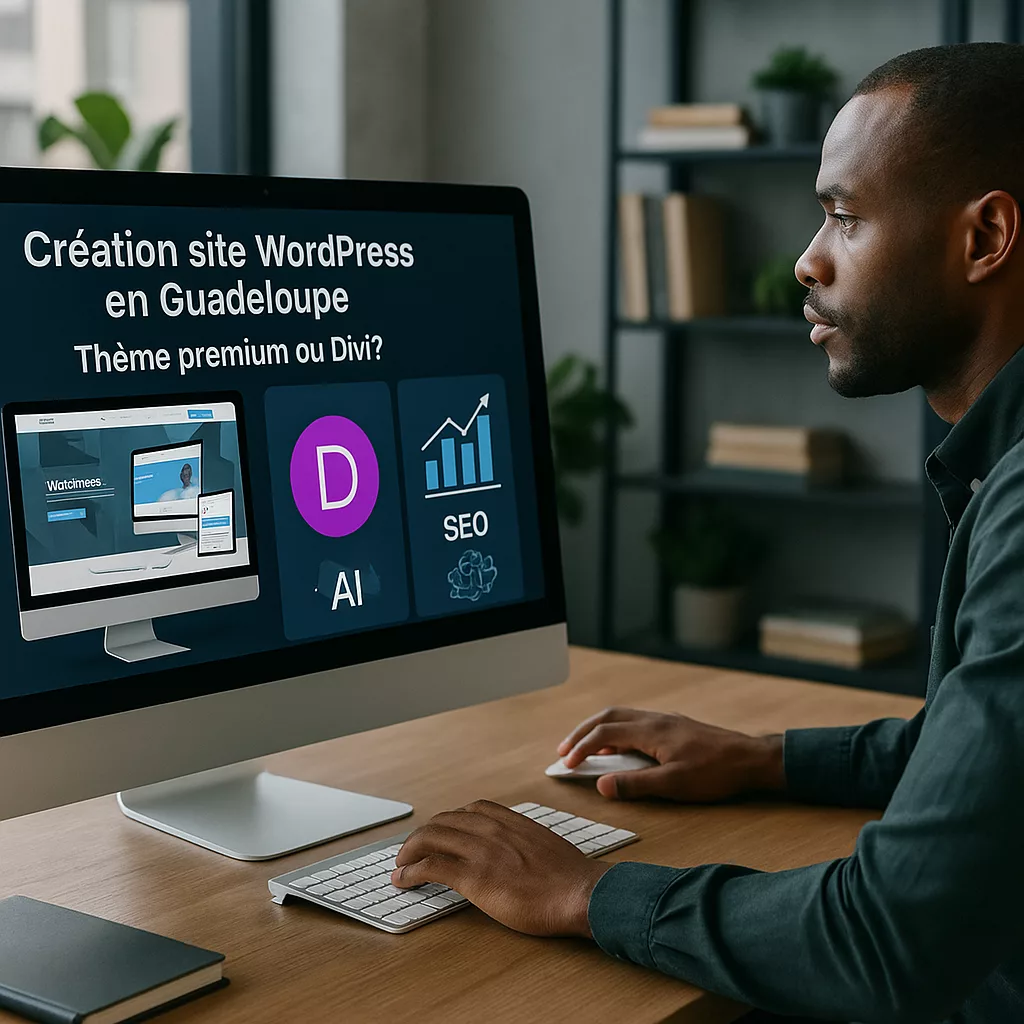 Création site WordPress en Guadeloupe : thème premium ou Divi ?