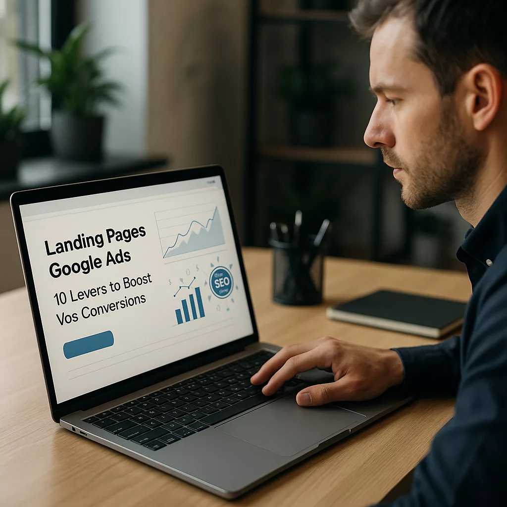 Landing pages Google Ads : 10 leviers pour booster vos conversions en Guadeloupe