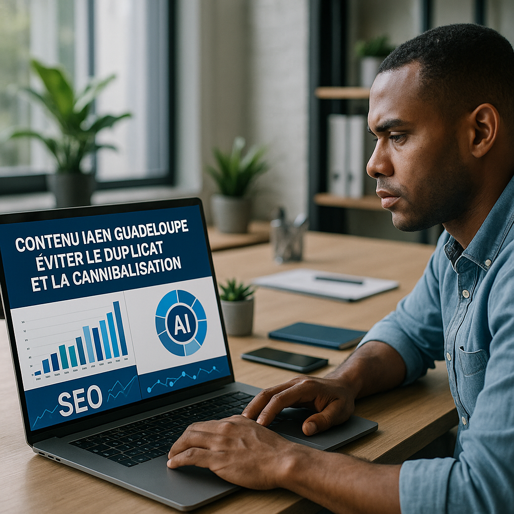 Contenu IA en Guadeloupe : éviter le duplicat et la cannibalisation