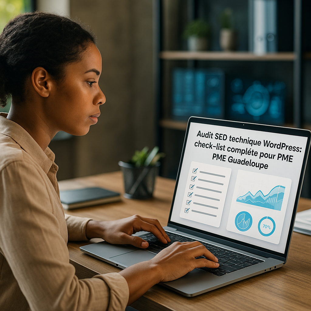 Audit SEO technique WordPress : check-list complète pour PME Guadeloupe