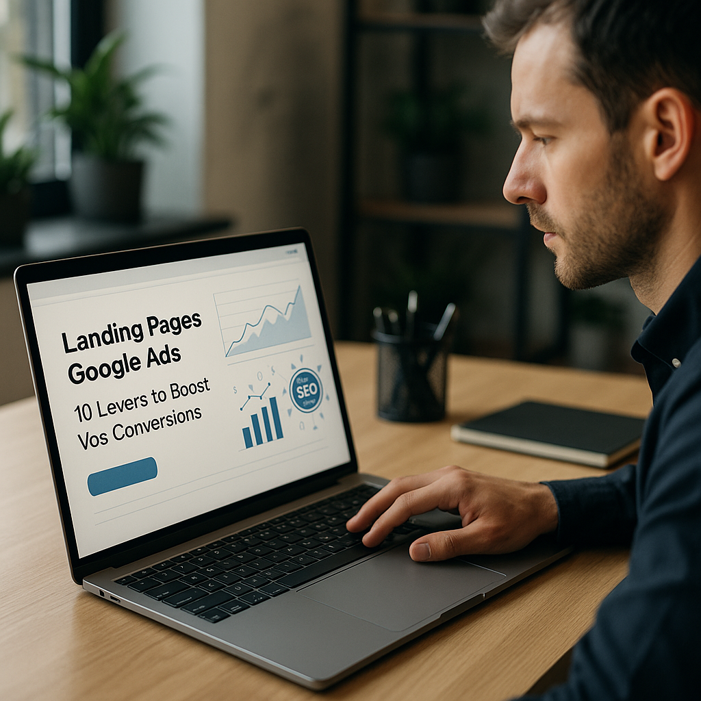 Landing pages Google Ads : 10 leviers pour booster vos conversions